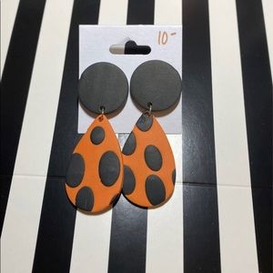 Polymer clay earrings